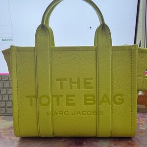 Marc Jacobs Lime Green Tote Bag